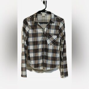 Passport Brown and White Plaid Shirt NWT
Bundle! 2=20% off 3=30% off
